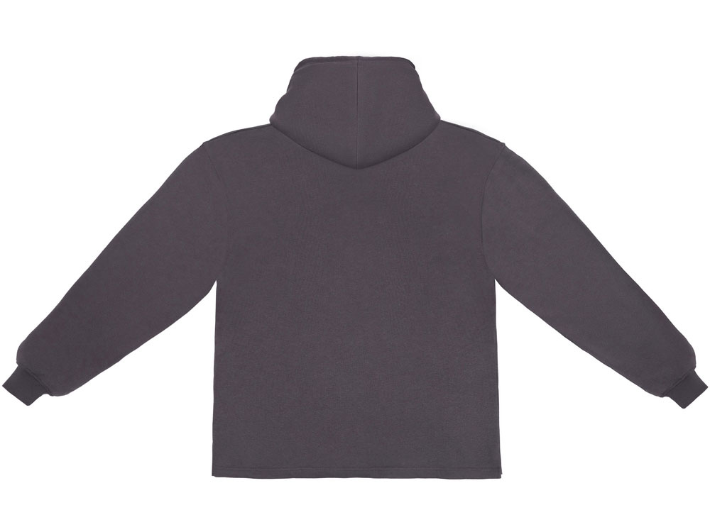 Худи оверсайз Alpha.01 унисекс, темно-серый