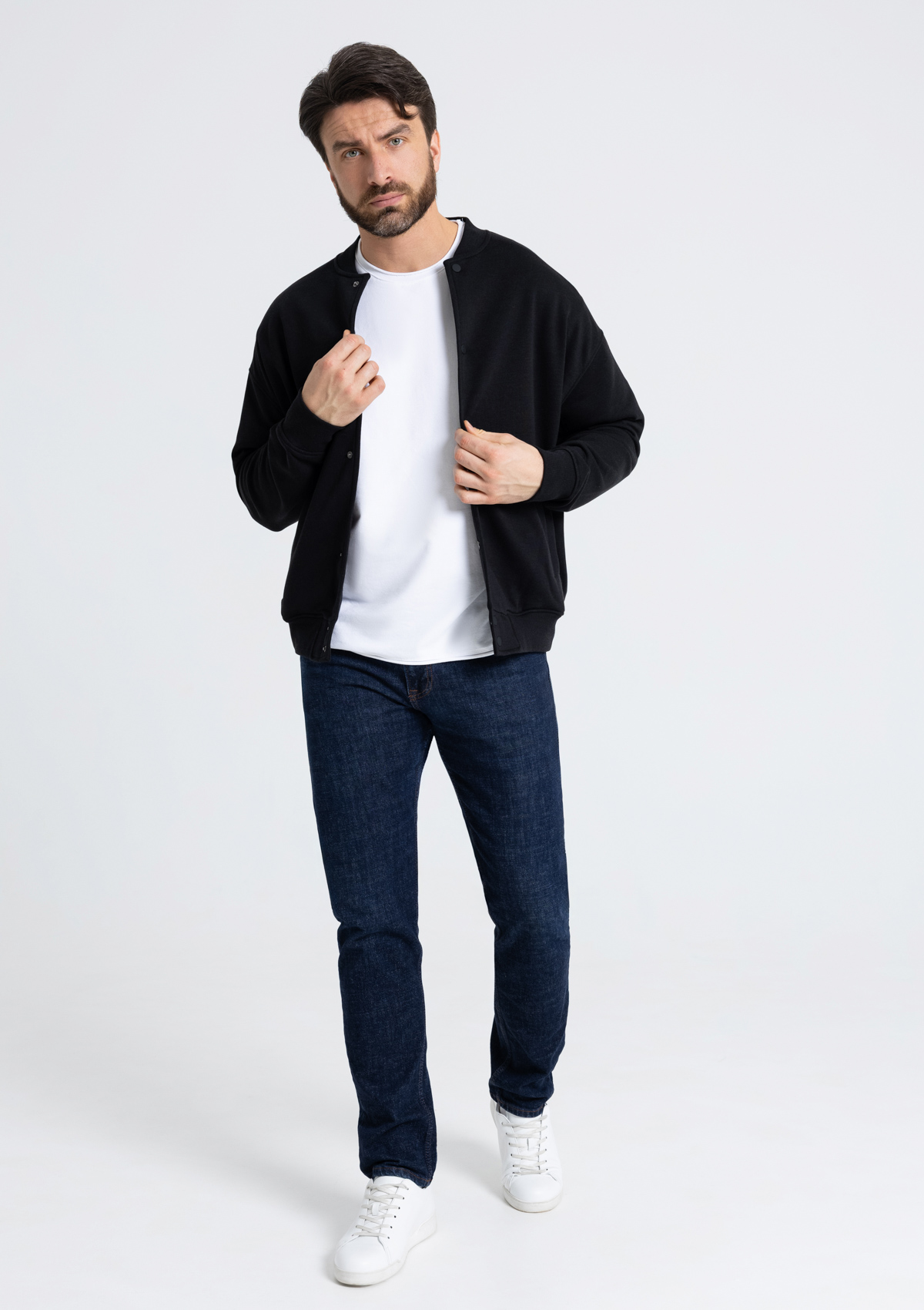 Бомбер унисекс STAN футер без начеса 340, 70