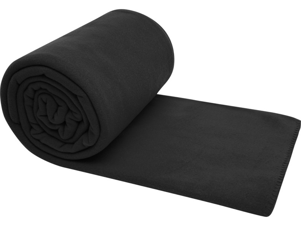 Huggy флисовое одеяло 220x250 см - сплошной черный