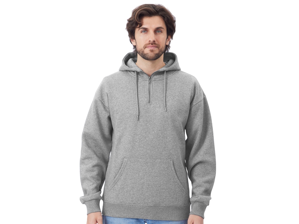 Худи Hamburg, серый меланж