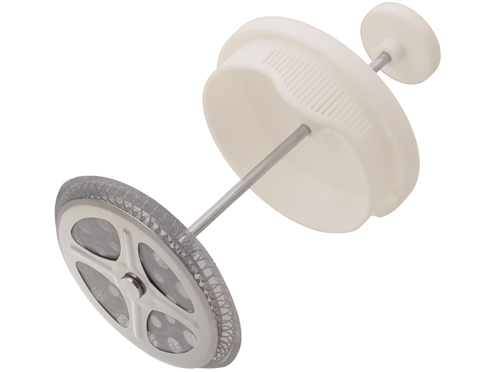 Пластиковый френч-пресс Intense, 600мл, белый