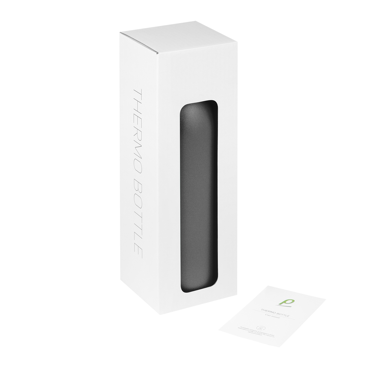 Термобутылка вакуумная герметичная Соренто (Sorento), серая