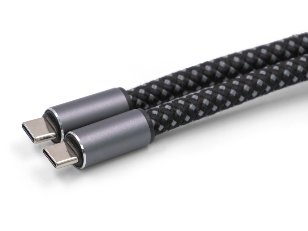 Ремешок-держатель для телефона с зарядным кабелем USB-C - USB-C Lany Wristband Charge Eco, серый