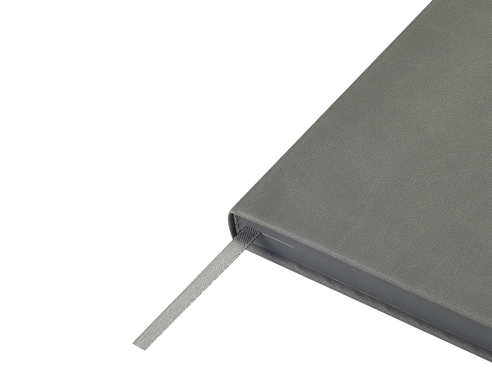 Ежедневник А5 Megapolis Color New soft-touch, серый