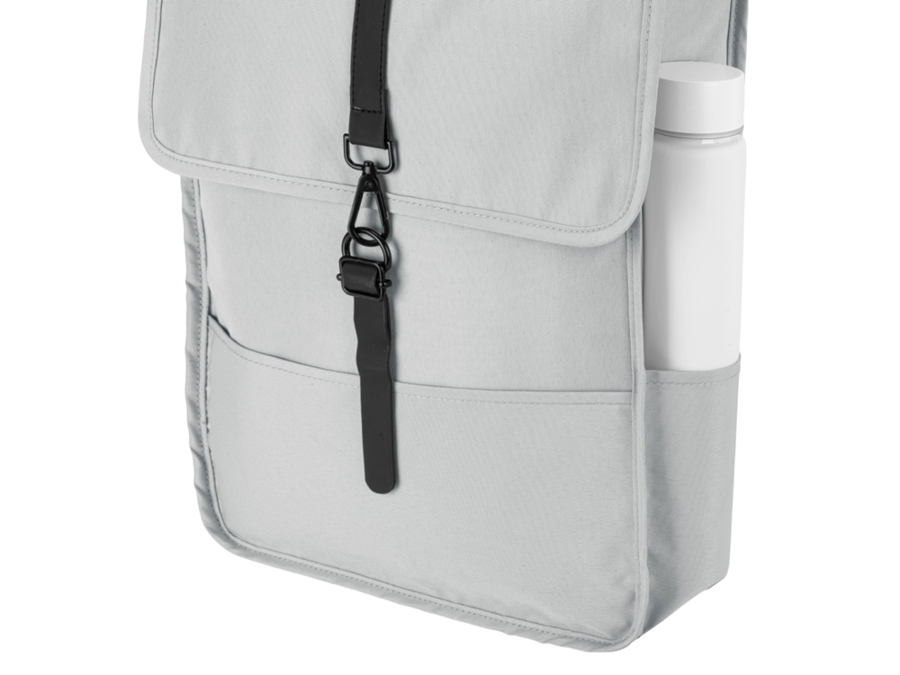 Рюкзак Rony из переработанного пластика, светло-серый