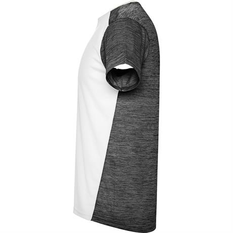 Спортивная футболка ZOLDER мужская, БЕЛЫЙ/ПЁСТРЫЙ ЧЕРНЫЙ XL