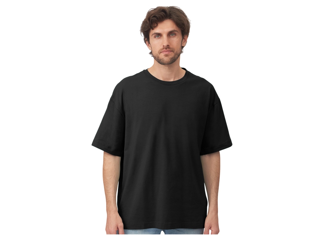 Футболка оверсайз Vienna унисекс , черный