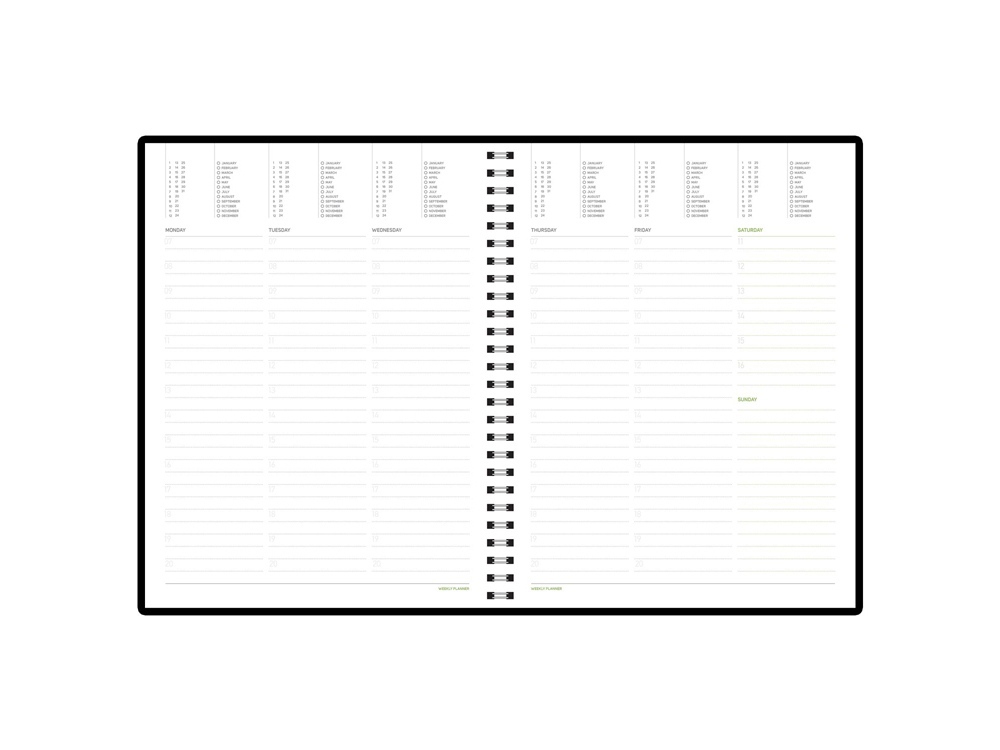 Ежедневник недатированный B5 Tintoretto New, темно-синий (Р) Ежедневник недатированный B5 Tintoretto New, темно-синий (Р)