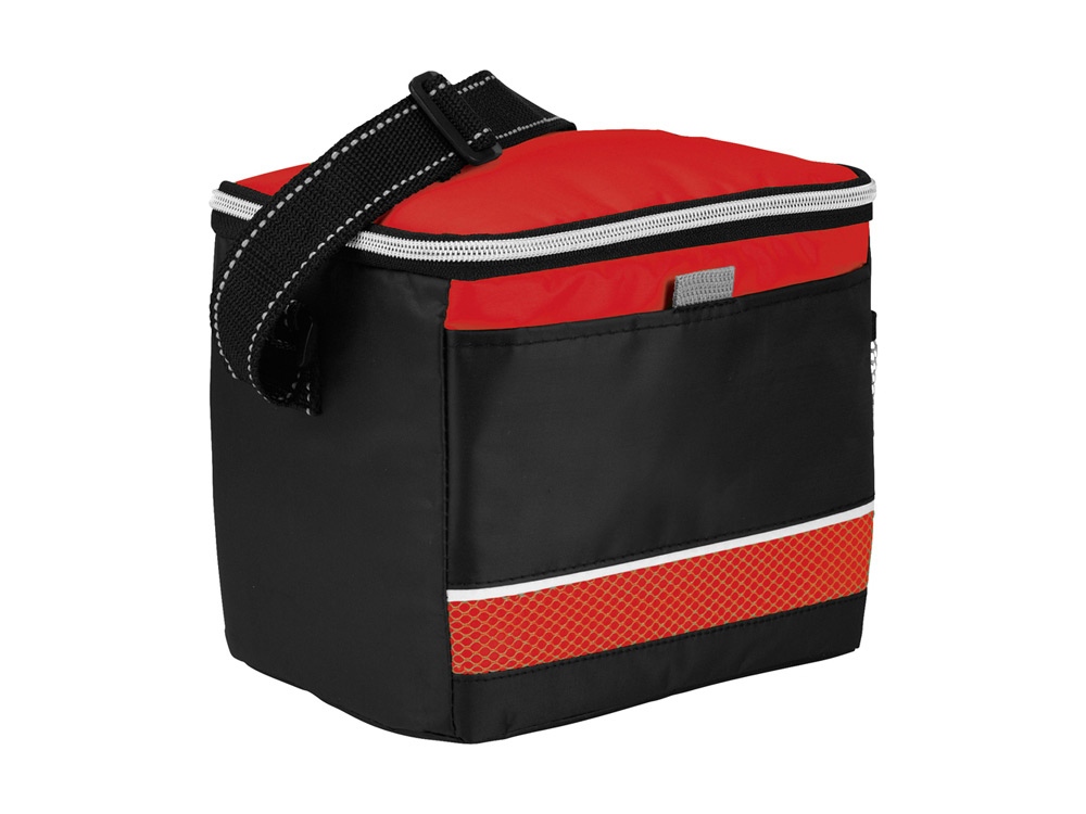Спортивная сумка-холодильник Levi, черный/красный