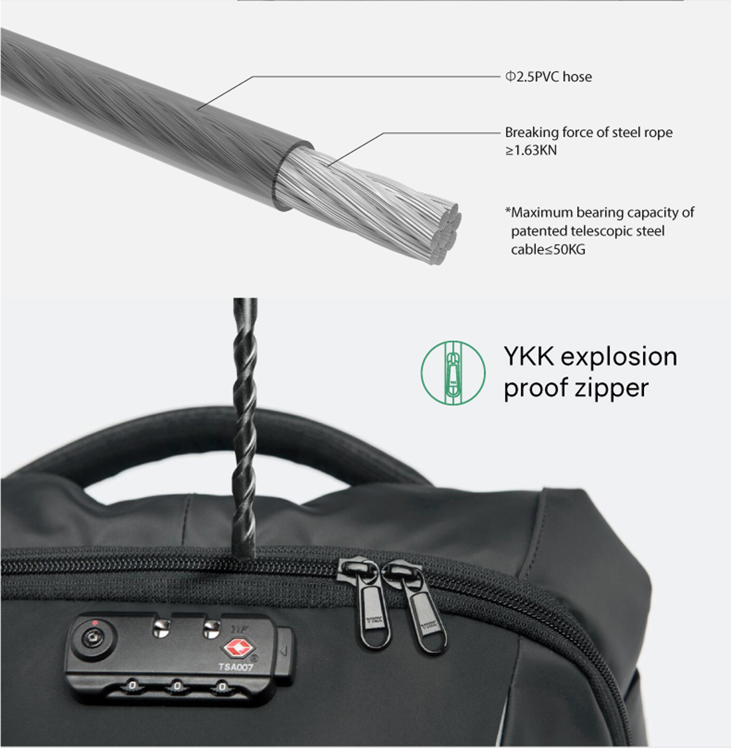 Рюкзак KORIN ClickPack 46х34х16 см, черный