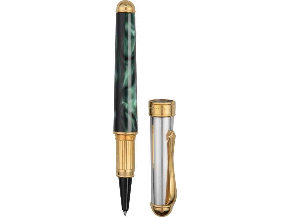 Ручка роллер Cesare Emiliano, зеленый перламутр в футляре
