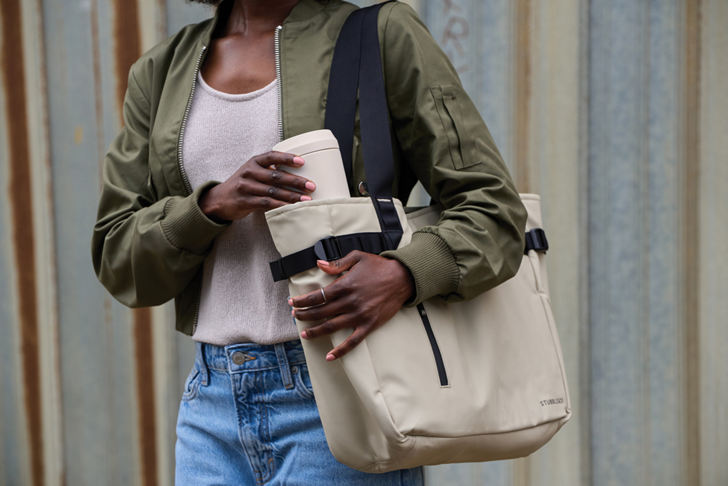 Термостакан Topl из переработанной стали с крышкой 360°, 354 мл