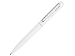 Ручка металлическая шариковая Skate с матовым покрытием, белый Ручка металлическая шариковая Skate с матовым покрытием, белый