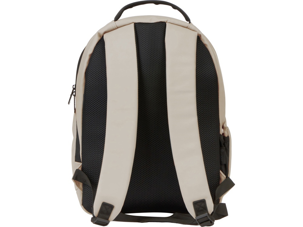 Рюкзак Sofit для ноутбука из экокожи, бежевый Рюкзак Sofit для ноутбука из экокожи, бежевый