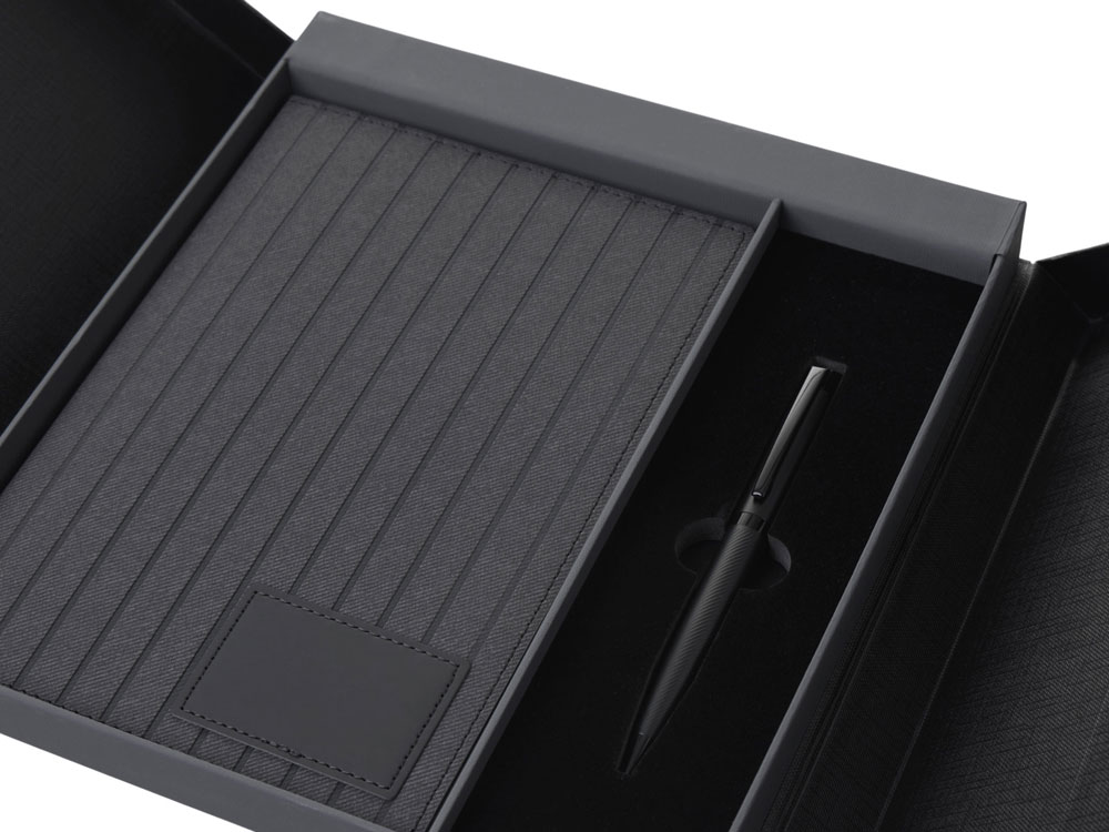 Подарочный набор Bradburry &Co с блокнотом А5 и ручкой, черный