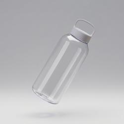 Бутылка для воды Холв, 500 мл, прозрачный/белый