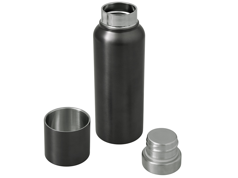 Вакуумный термос c магнитной крышкой Magne, 500 мл, темно-серый Вакуумный термос c магнитной крышкой Magne, 500 мл, темно-серый