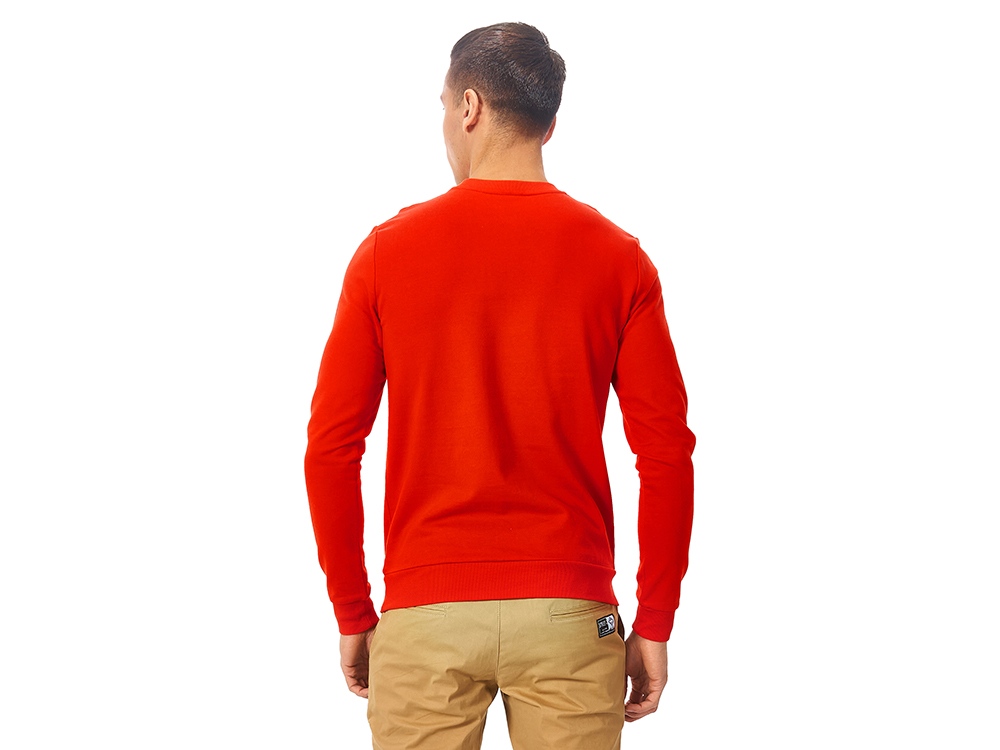 Свитшот Motion унисекс с начесом, красный Свитшот Motion унисекс с начесом, красный