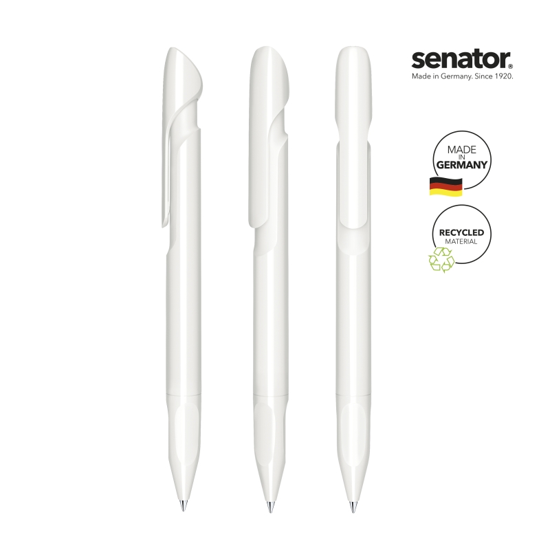 3273 Шариковая ручка Evoxx Polished Recycled белый  White