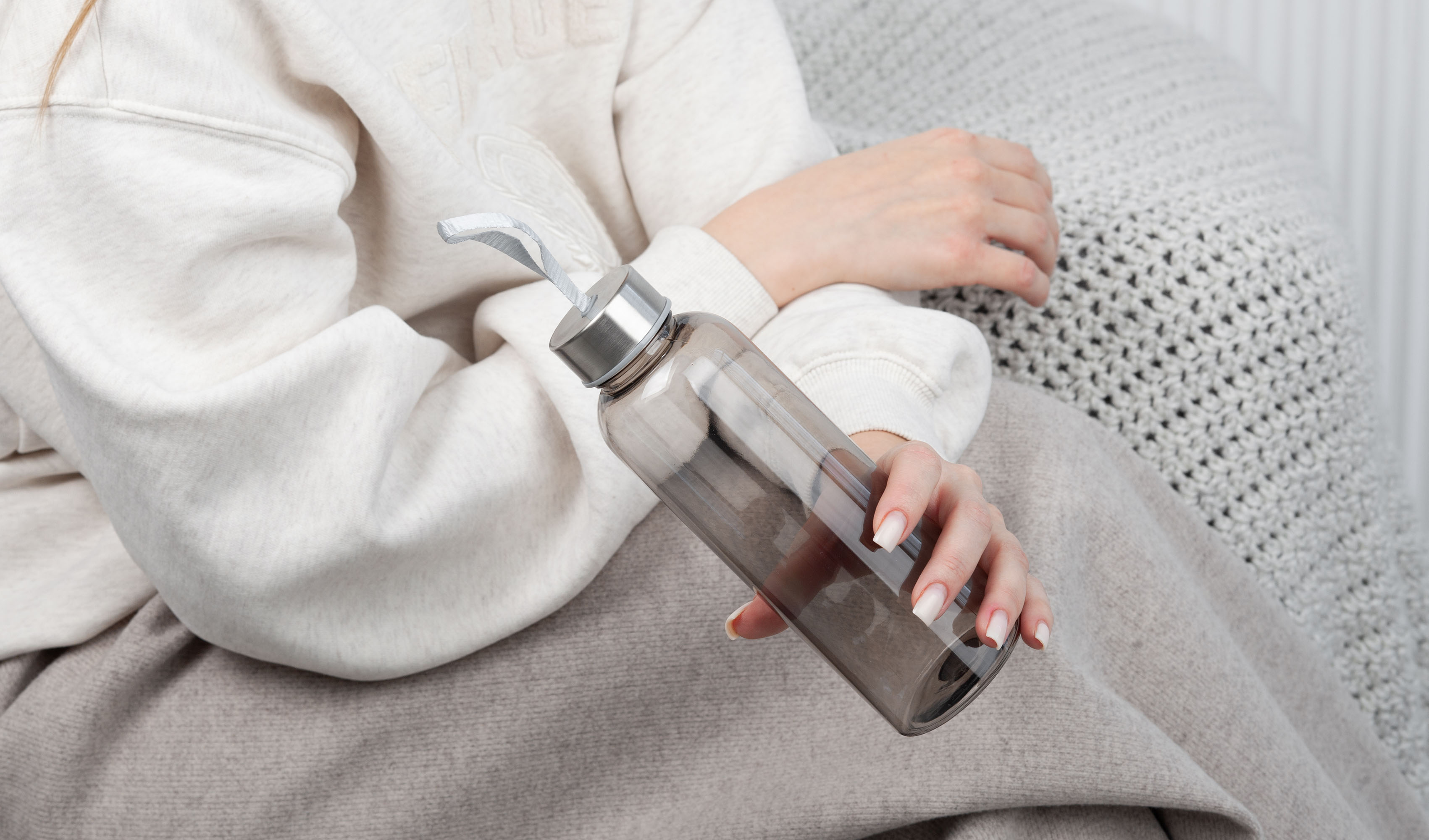 Бутылка для воды "H2O" 500 мл