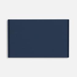 Лейбл из ПВХ Dzeta, XL, темно-синий