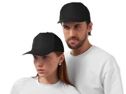 Бейсболка Poly 5-ти панельная 120 гр, черный Бейсболка Poly 5-ти панельная 120 гр, черный