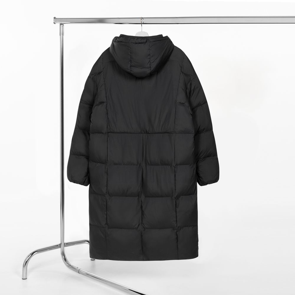 Пуховик унисекс Kapsula, черный Пуховик унисекс Kapsula, черный