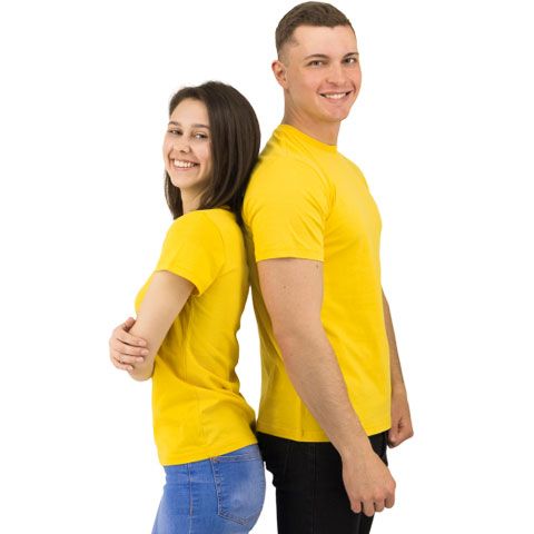 Футболка Star Lady, женская (желтый, L)