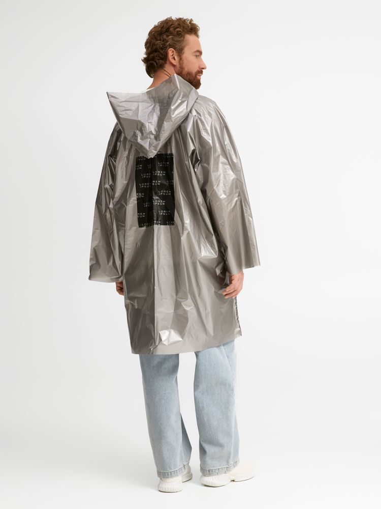 Дождевик-плащ BrightWay с печатью в один цвет на заказ