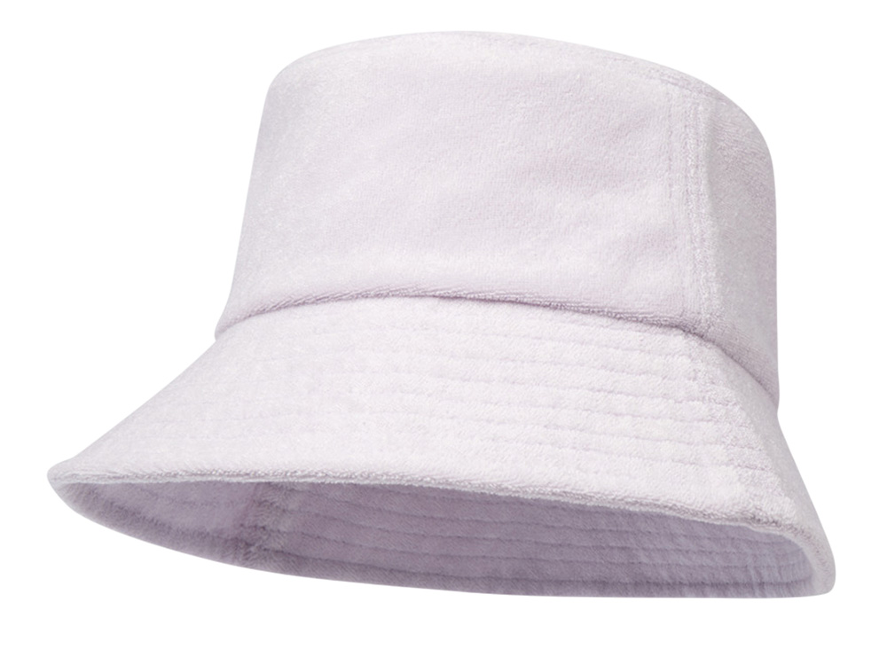 Панама Melo из переработанного махрового материала, сертифицированного GRS - Lilac