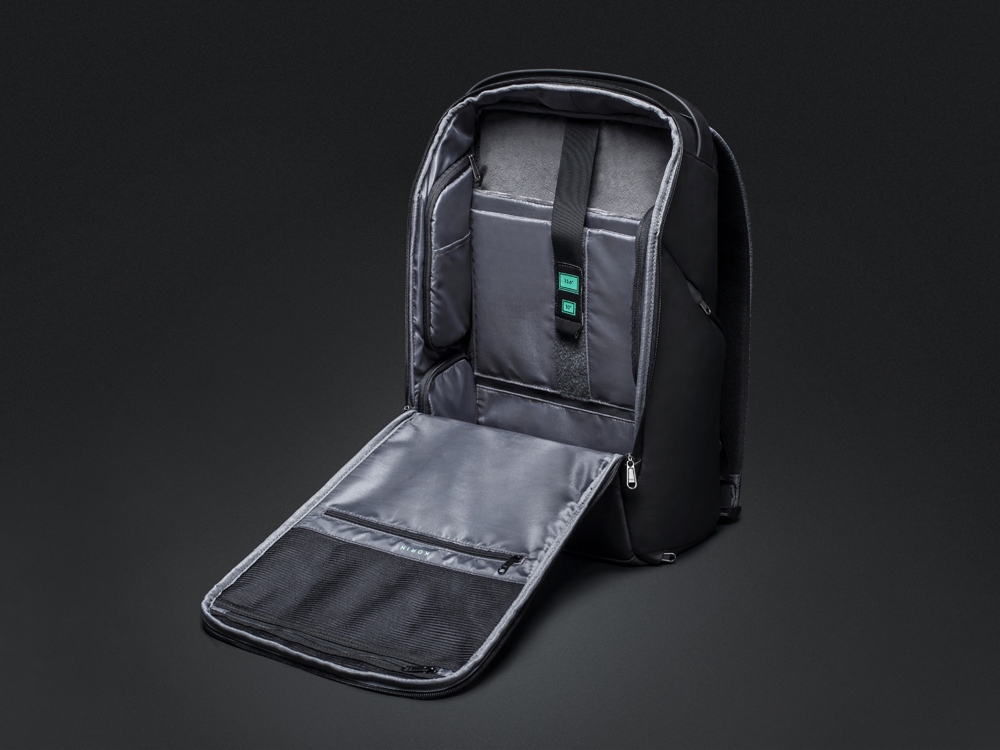 Антикражный рюкзак FlexPackPro для ноутбука 15.6, серый/черный Антикражный рюкзак FlexPackPro для ноутбука 15.6, серый/черный