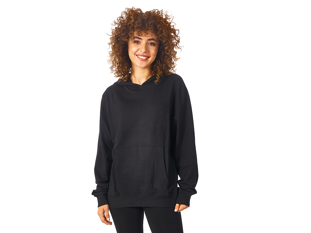 Худи Warsaw, футтер 230гр S, черный