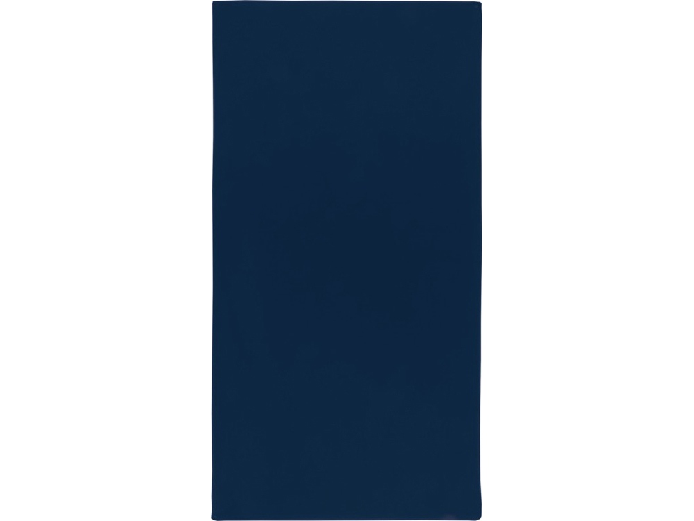 Lucas спортивное полотенце из переработанного полиэстера 50х100 см - Темно - синий