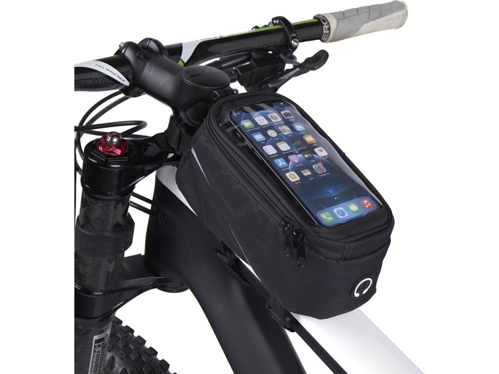 Mathieu, велосумка с карманом для телефона, черный