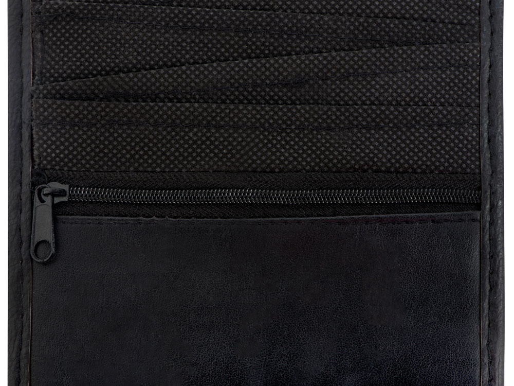 СD-холдер автомобильный на 12 CD с отделением на молнии