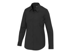 Carnelian женская рубашка из поплина - сплошной черный Carnelian женская рубашка из поплина - сплошной черный