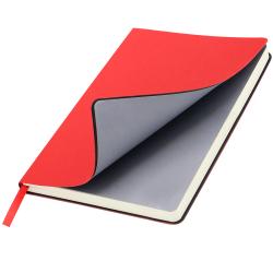Ежедневник A5 недатированный Stefano в мягком переплёте, красный