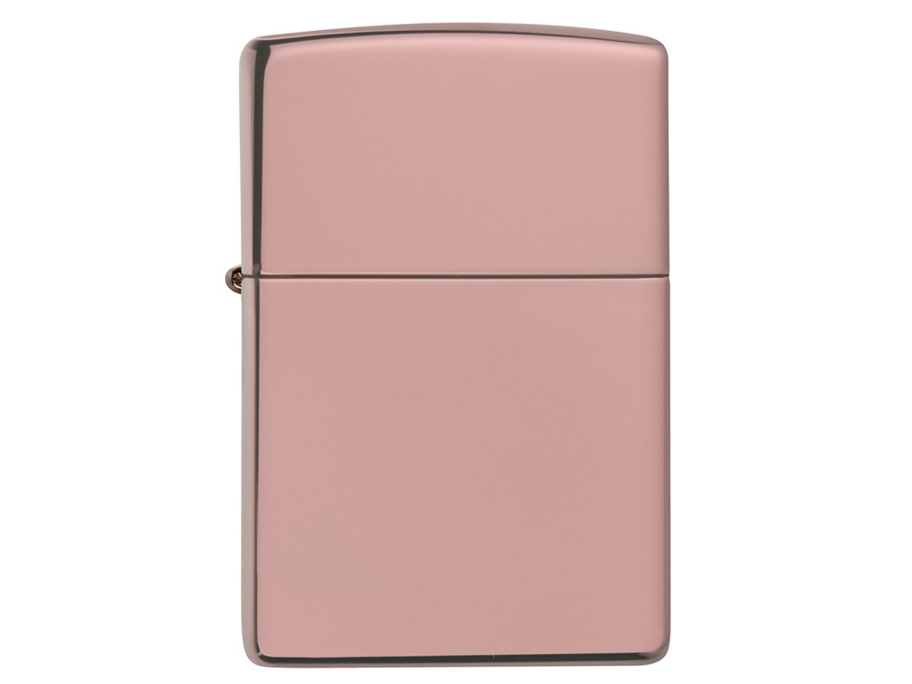 Зажигалка ZIPPO Classic с покрытием High Polish Rose Gold, латунь/сталь, розовое золото, 38x13x57 мм