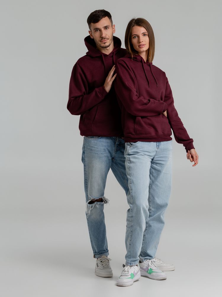 Толстовка с капюшоном Snake II бордовая Толстовка с капюшоном Snake II бордовая