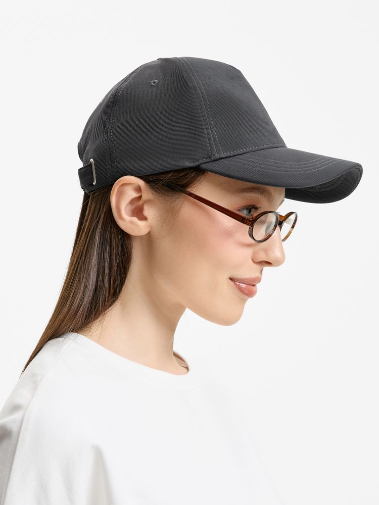 Бейсболка Yonkers, темно-серая Бейсболка Yonkers, темно-серая