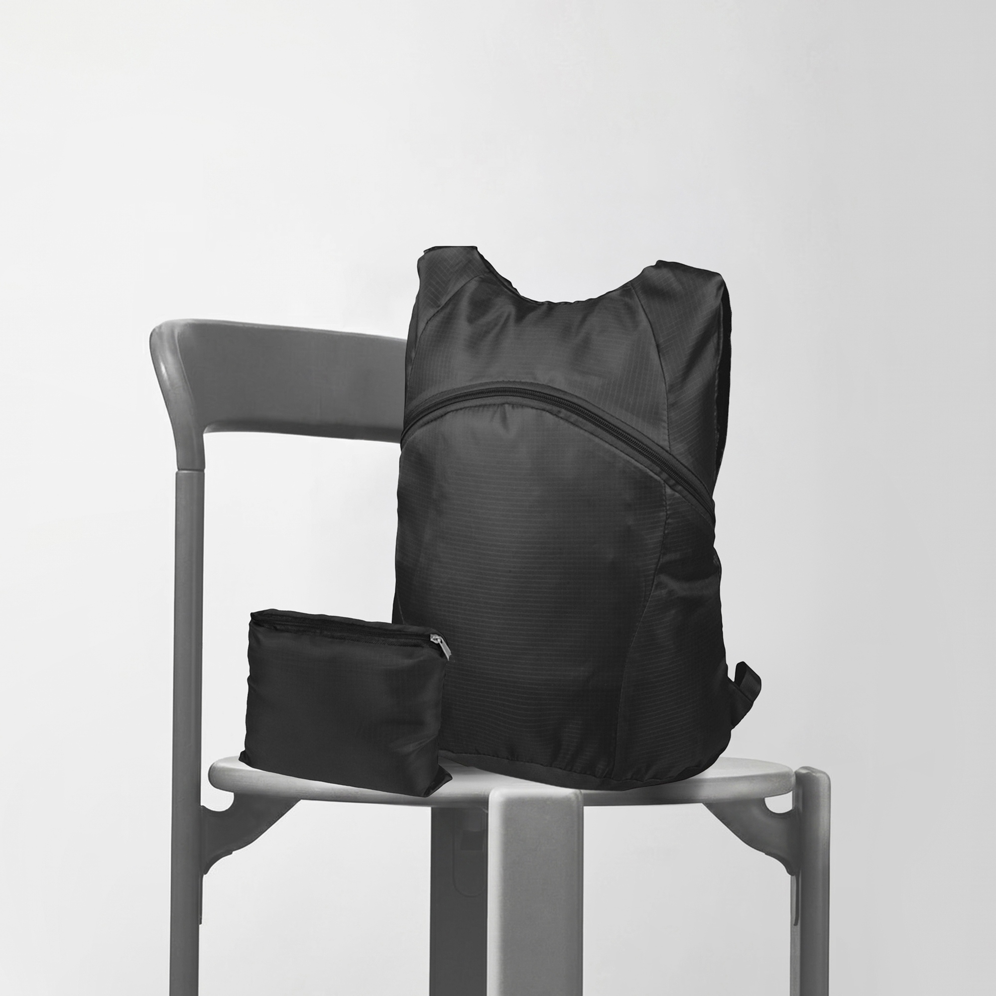 Рюкзак складной Compact, черный