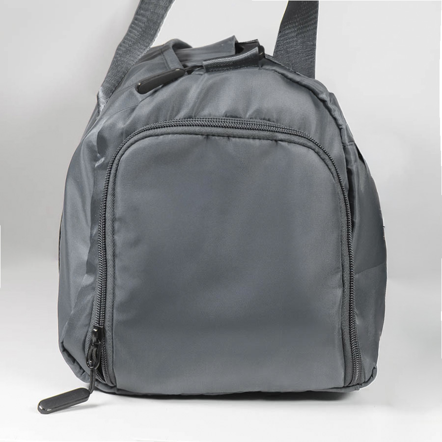 Сумка спортивная "Gym" ,без ремня ; серая; 45х21х20 см; полиэстер