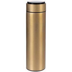 Смарт-бутылка с заменяемой батарейкой Long Therm, золотистая Смарт-бутылка с заменяемой батарейкой Long Therm, золотистая