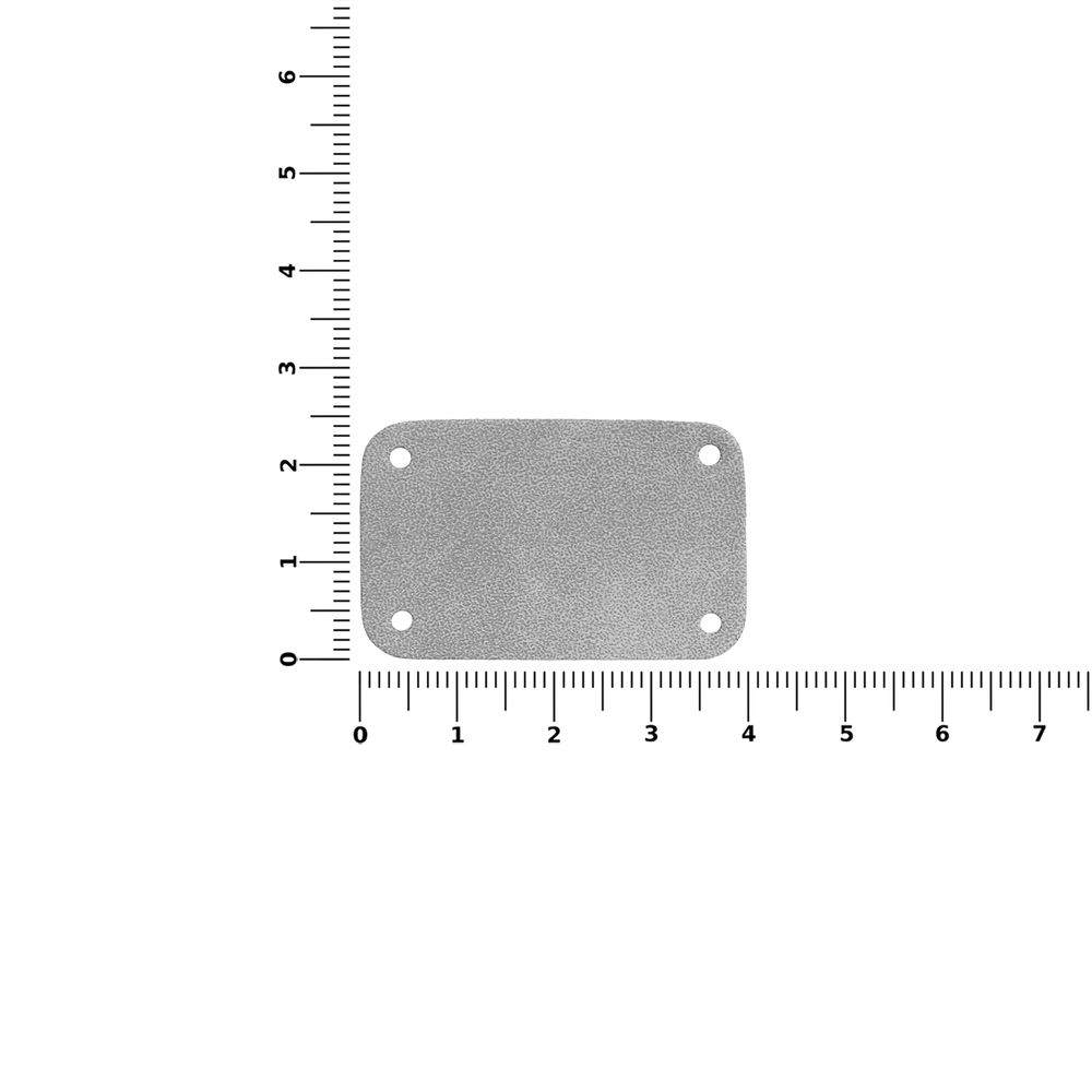 Лейбл Eta Nubuck Touch, S, серый