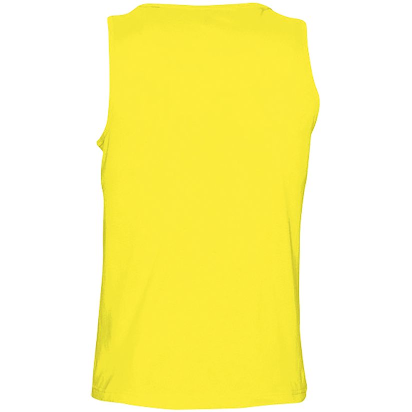 Майка мужская Justin 150, желтая (лимонная)
