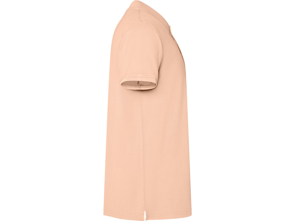 Рубашка поло Cobain унисекс, светло-абрикосовый выстиранный