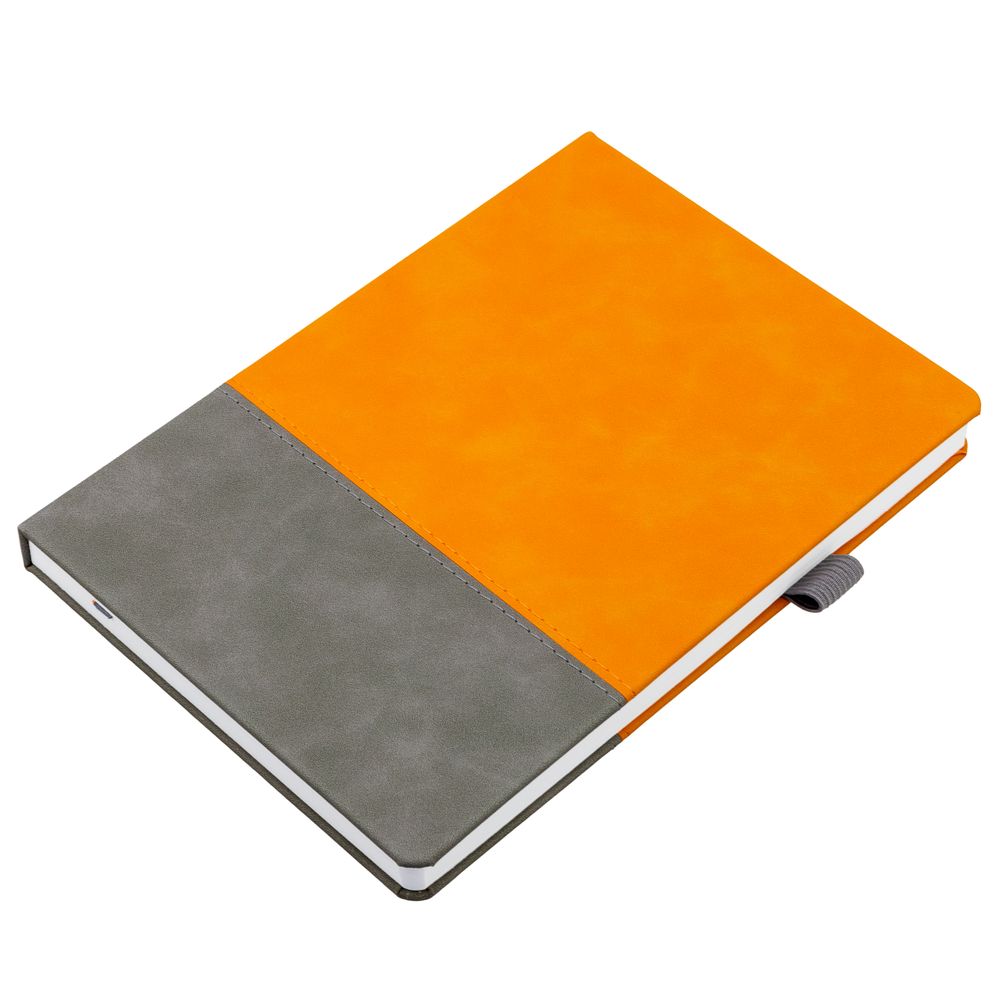 Ежедневник Horizon, недатированный, серый с оранжевым Ежедневник Horizon, недатированный, серый с оранжевым