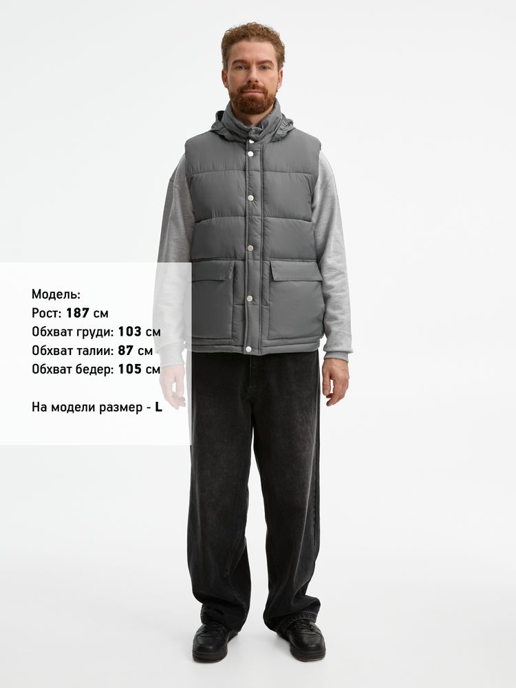 Жилет Ben Mac, серый