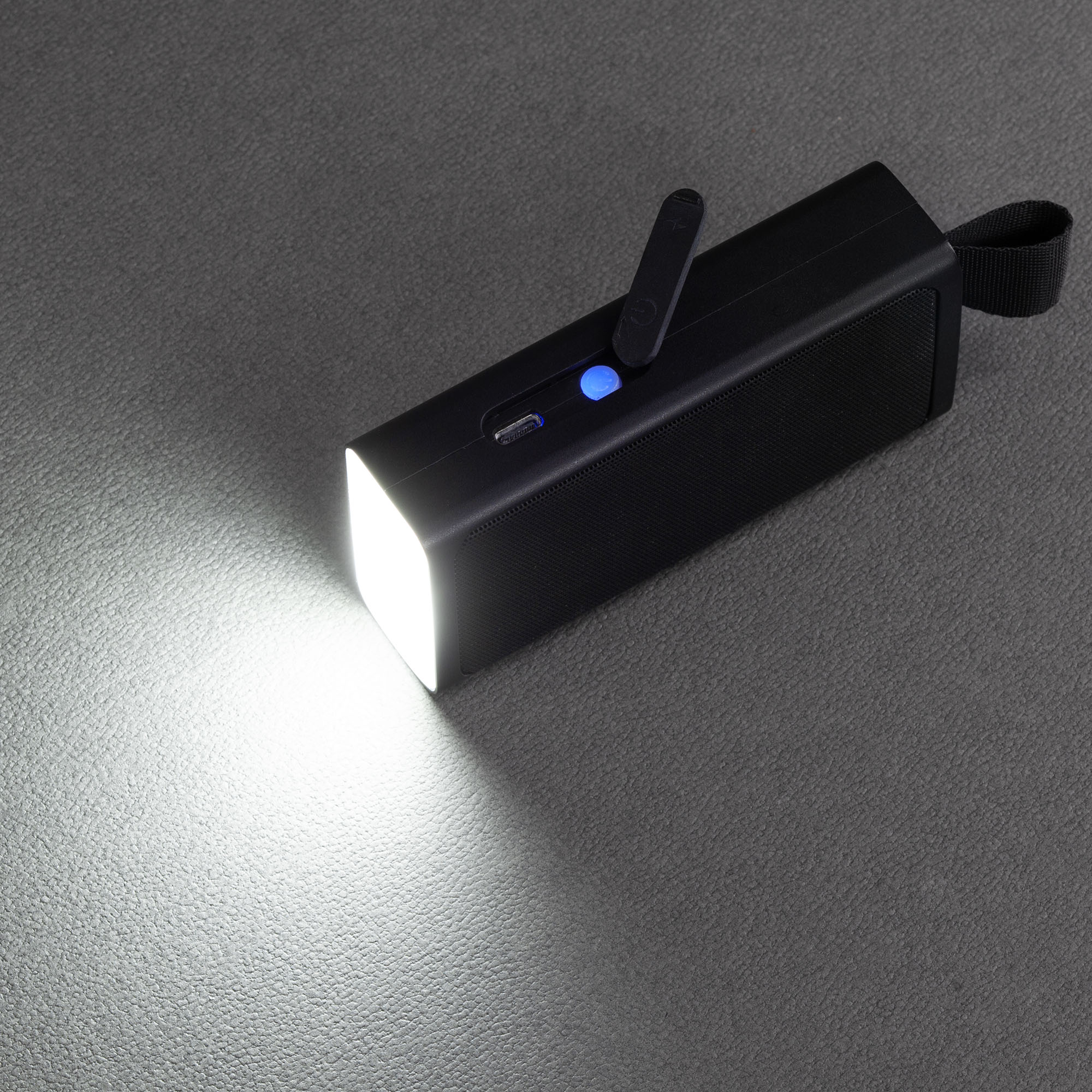 Bluetooth колонка "Vibe" 5Вт с фонариком и магнитным креплением Bluetooth колонка "Vibe" 5Вт с фонариком и магнитным креплением