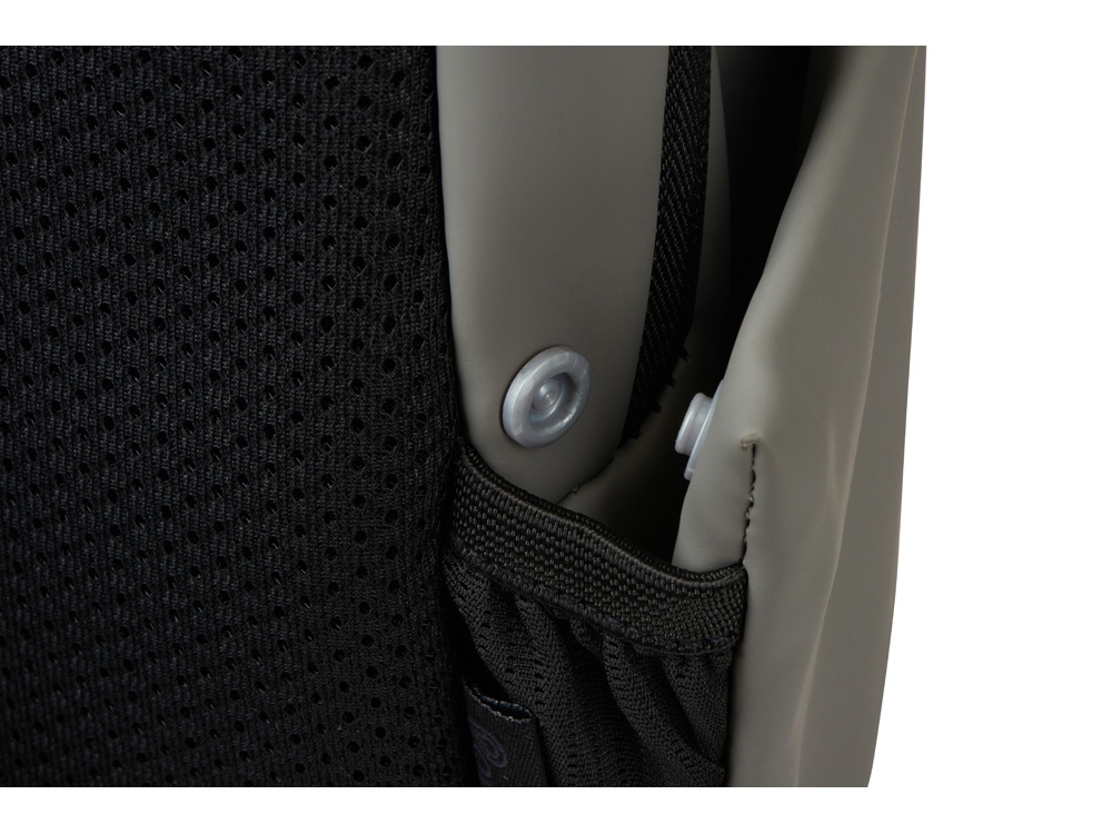 Рюкзак Sofit для ноутбука из экокожи, серый Рюкзак Sofit для ноутбука из экокожи, серый